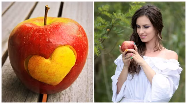 Người Hy Lạp thời cổ đại thổ lộ tình yêu với người con gái thầm thương trộm nhớ bằng cách ném một trái táo vào cô gái ấy. Hành động này còn có ý nghĩa khác là người con trai muốn cưới cô gái ấy làm vợ.