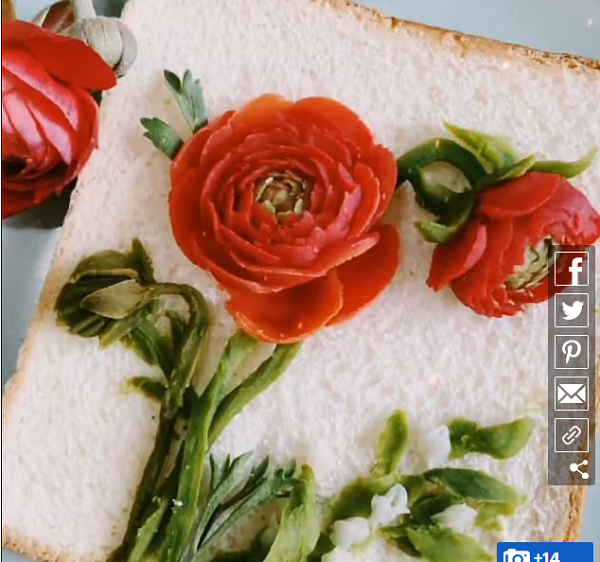 Với những gam màu phức tạp, Jangcaicai sẽ tận dụng màu thực phẩm an toàn.