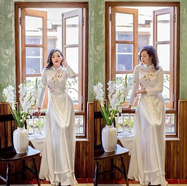 Những món đồ Thanh Quỳnh mặc không cần hở bạo, cô nàng vẫn khiến người nhìn ngơ ngẩn bởi sự duyên dáng, trầm ổn hiếm có.