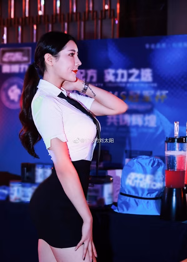 Liu Tai Yang được biết tới là hotgirl phòng gym nổi tiếng tại Trung Quốc. Sở hữu thân hình nổi bật nhưng cô chỉ được biết đến nhiều sau khi những bức hình mặc đồ phổ thông khoe khéo đường cong mê hoặc được chia sẻ trên mạng xã hội. (Ảnh: IGNV)