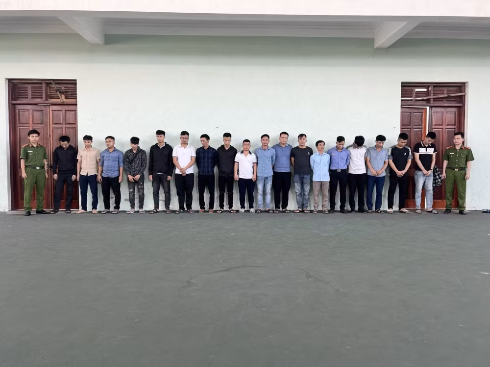 Ha Tinh: Triet pha duong day danh bac qua mang quy mo hon 100 ty