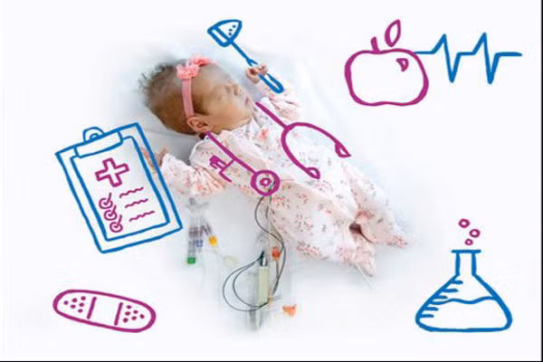  Những bức ảnh hoàn toàn không tạo dựng “hậu trường” gì cả. Chỉ là hình ảnh những đứa trẻ nằm trong lồng ấp, được một y tá tại Atlanta chụp lại và cô vẽ thêm vào những bức ảnh hình thù ngộ nghĩnh thể hiện ước mơ của bé trong tương lai.