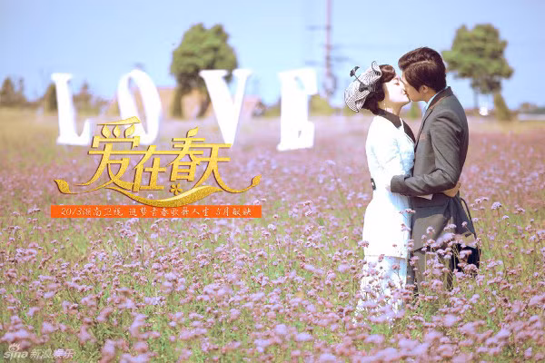 “Yeu Giua Mua Xuan” tung anh cap dien vien chinh khoa moi cuc ngot