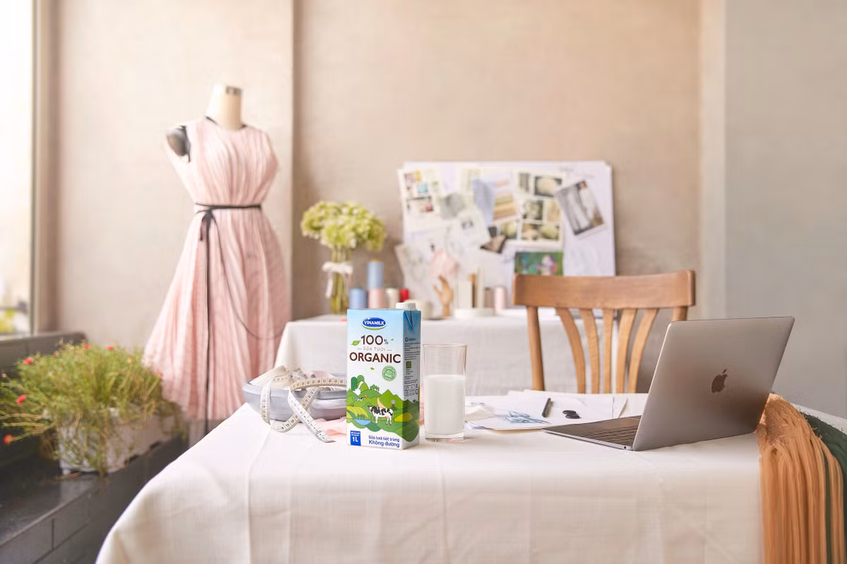 Organic – Xu huong song xanh khoi nguon tu ly sua tuoi ngon