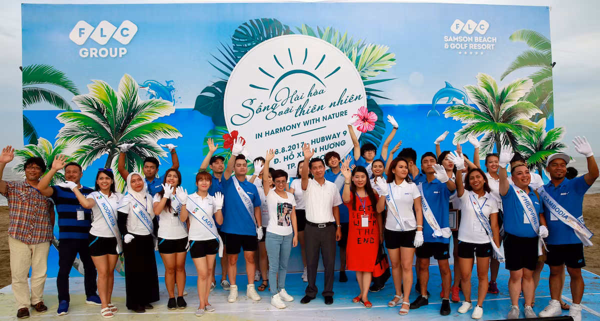 An tuong roadshow “Song hai hoa voi thien nhien” tai Sam Son