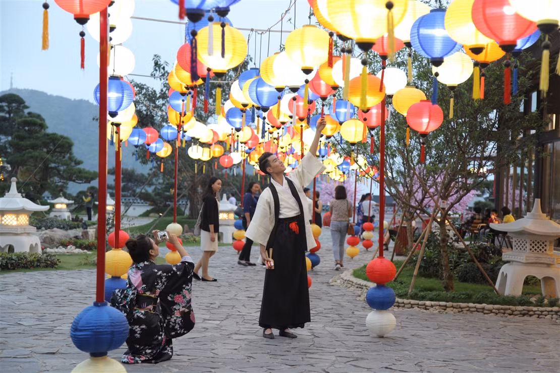 Kham pha nuoc Nhat thu nho tai Sun World Halong Complex