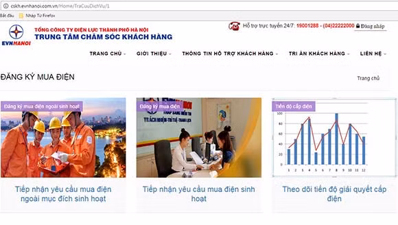 Thuan tien nhu cap dien online