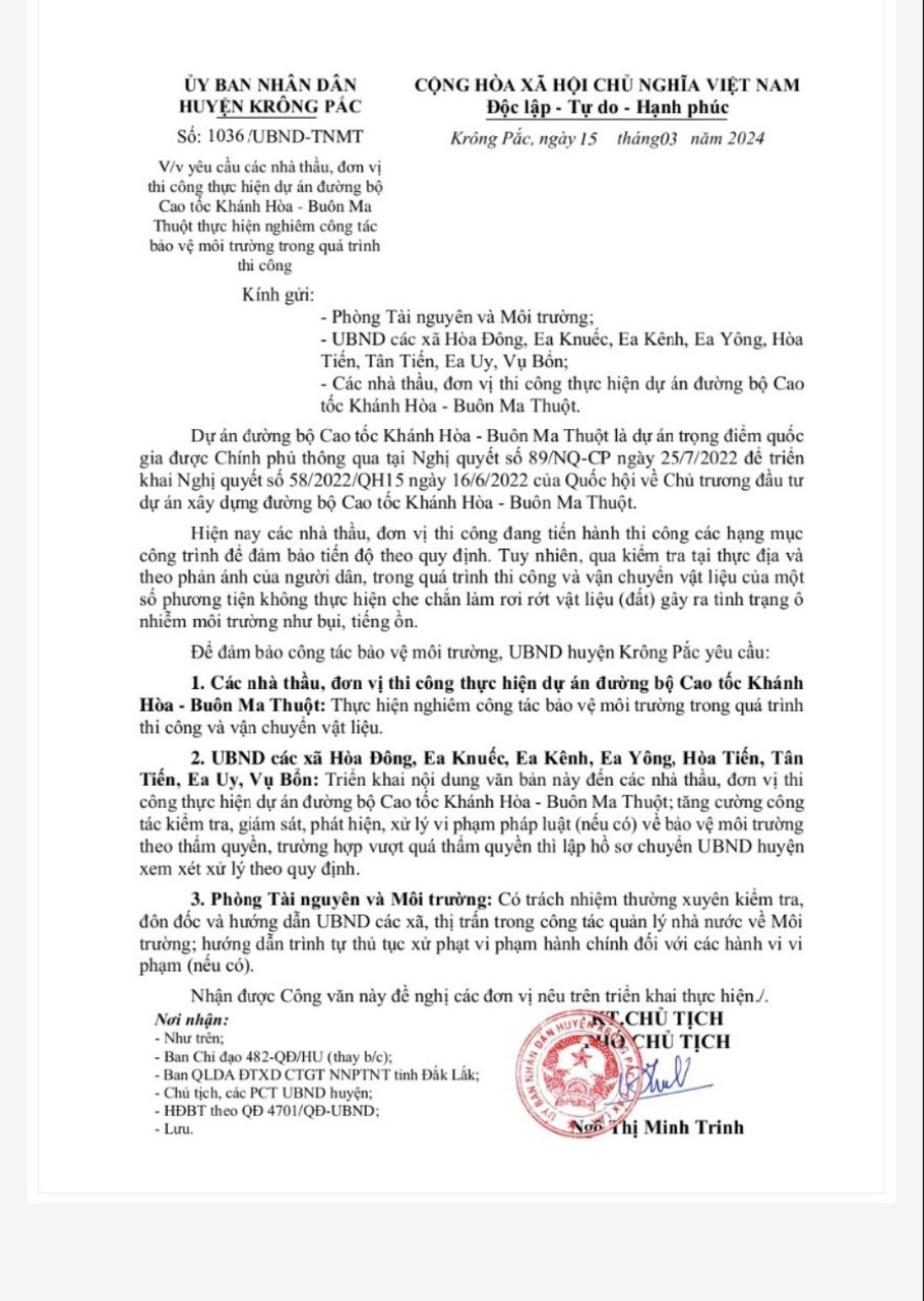 Công ty CC1 thi công cao tốc Khánh Hòa - BMT vướng nhiều “bất cập“ - Hình 3 Cong ty CC1 thi cong cao toc Khanh Hoa - BMT vuong nhieu “bat cap“-Hinh-3