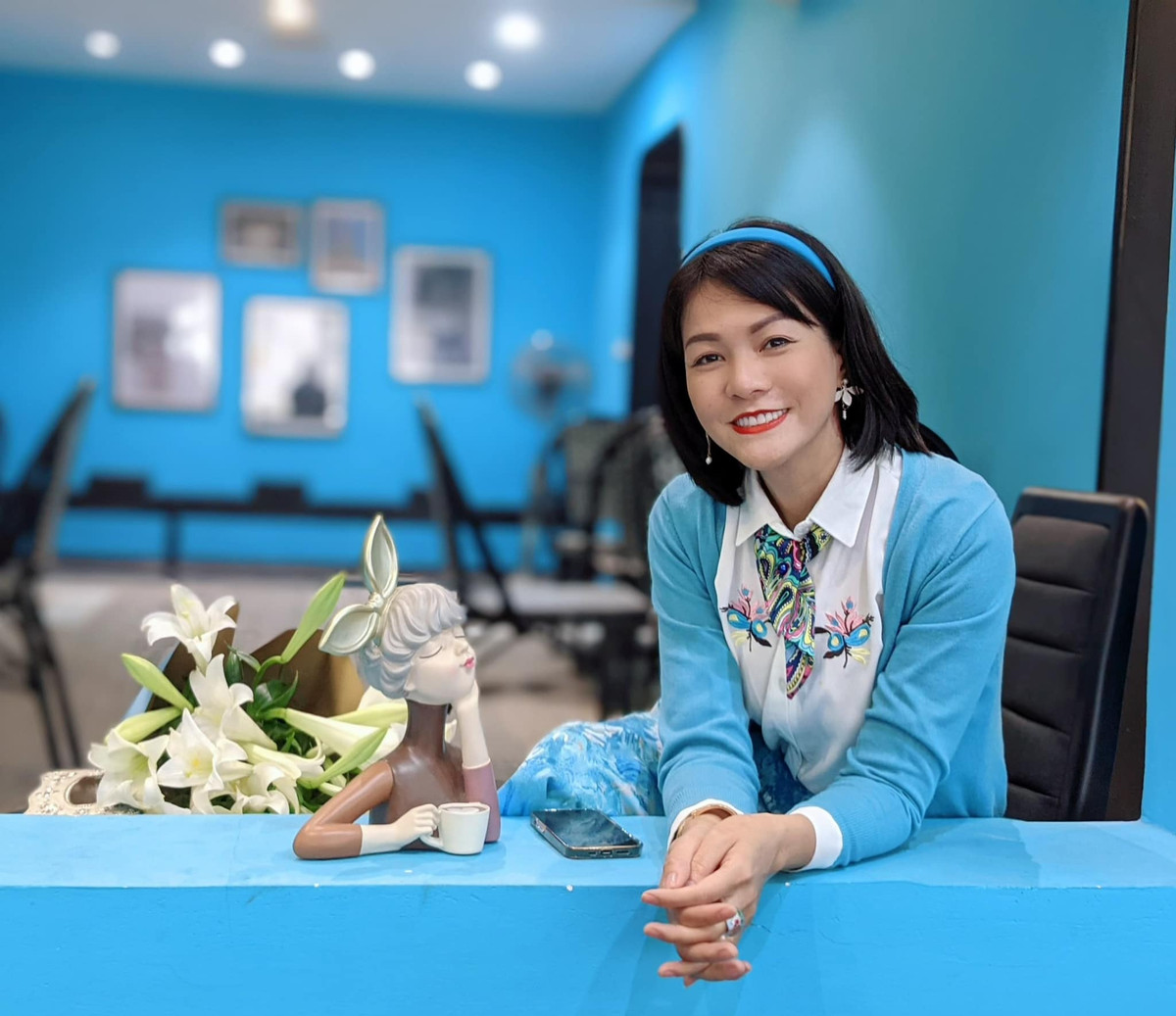 Trước 'Biệt dược đen', 2 năm trước Hoàng Xuân cũng từng vợ Chủ tịch tỉnh Đoàn Phát do NSƯT Trịnh Mai Nguyên thủ vai trong phim 'Đấu trí'.