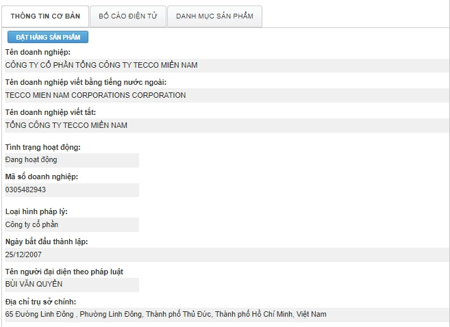 Ho so Tecco mien Nam van chuyen trai phep dat ra khoi du an nha o