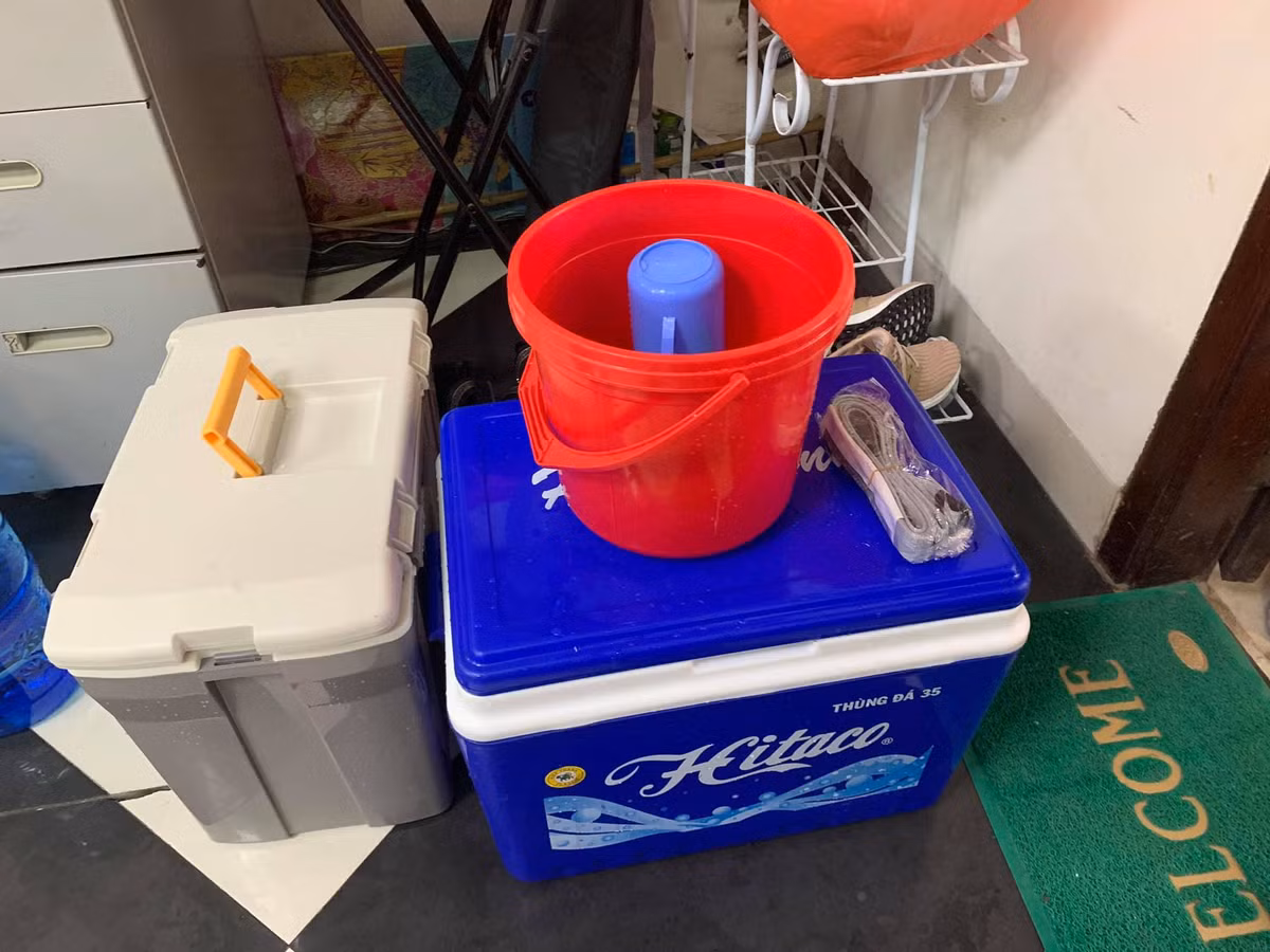 Bắt đầu từ ngày 13/6, trạm phát nước miễn phí sẽ có cháo phát từ thiện.