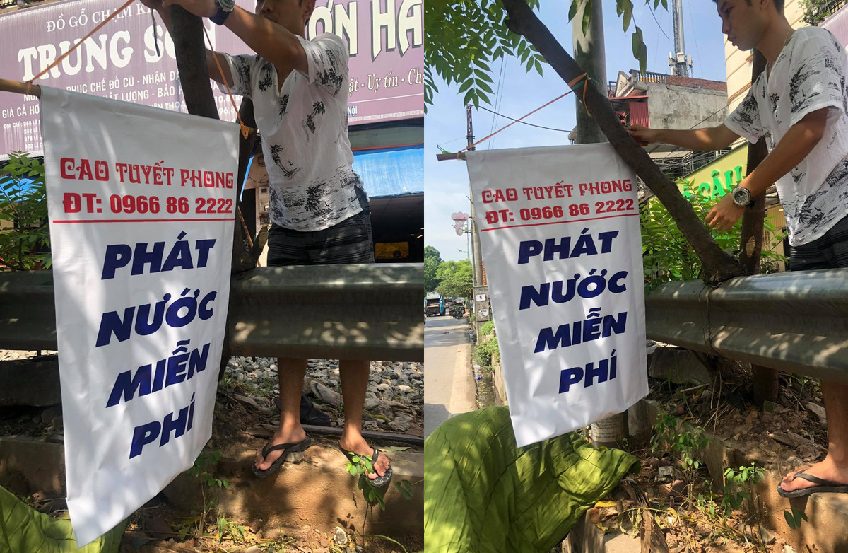 Theo đó, trạm phát nước miễn phí sẽ hoạt động từ 10h đến 17h hằng ngày.