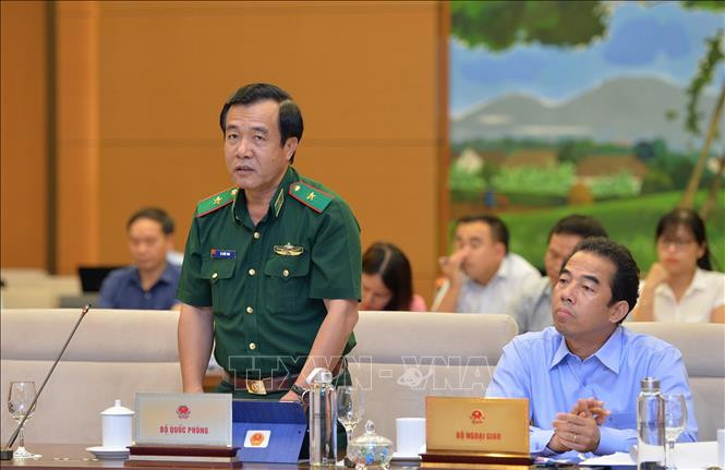 Tháng 7/2017, ông được Thủ tướng Chính phủ bổ nhiệm làm Phó Tư lệnh BĐBP và được Chủ tịch nước thăng quân hàm Thiếu tướng. Tháng 9/2019, Thiếu tướng Lê Đức Thái nhận bàn giao nhiệm vụ Tham mưu trưởng BĐBP từ Thiếu tướng Nguyễn Văn Nam. Ngày 11/9 vừa qua, ông được Thủ tướng Chính phủ đã bổ nhiệm giữ chức Tư lệnh BĐBP. Ảnh: TTXVN.