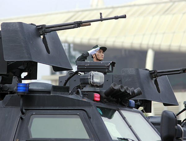 Công an Hà Nội thường xuyên rèn luyện, sẵn sàng trước mọi tình huống 