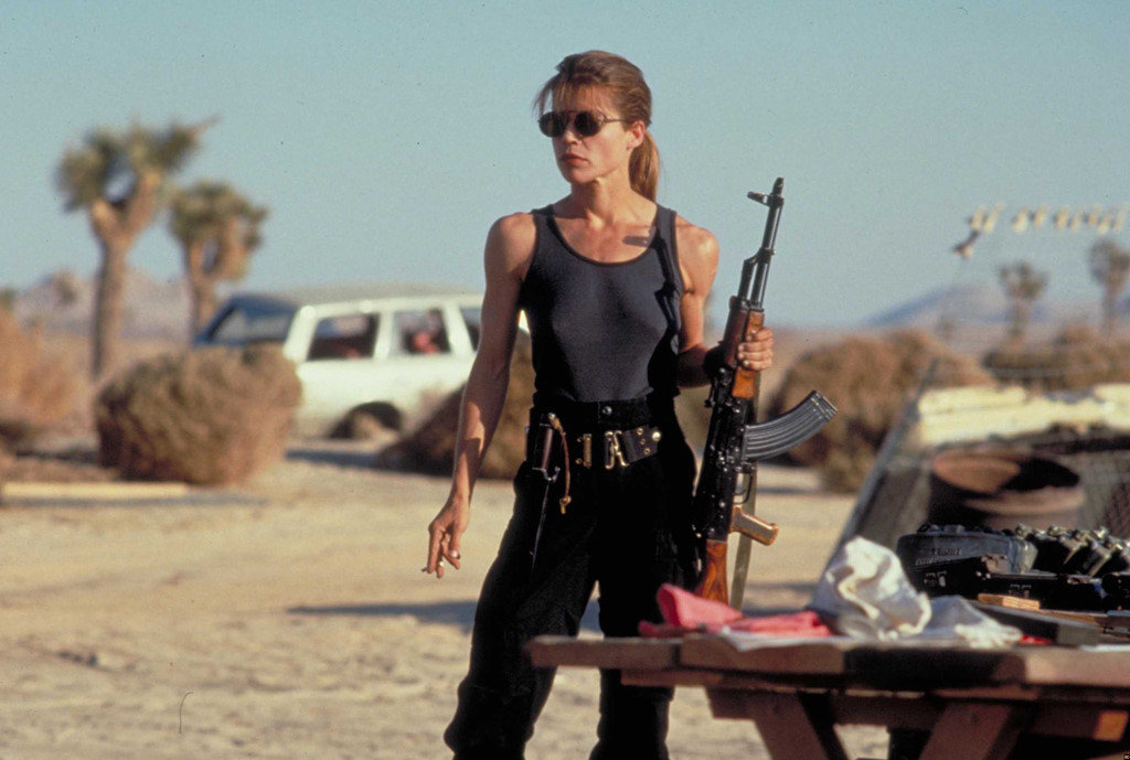 Sarah Connor trong loạt Terminator: Từ một cô gái yếu đuối trong tập Kẻ hủy diệt đầu tiên, Sarah Connor của Linda Hamilton rốt cuộc trở thành nữ nhi hành động nổi tiếng hàng đầu trong lịch sử điện ảnh. Cô không sở hữu thân hình to con hay sức mạnh hơn người, nhưng lại luôn tràn đầy quyết tâm đánh đuổi những cỗ máy hủy diệt được gửi đến từ tương lai nhằm tiêu diệt John Connor - con trai mình. Cũng chính Sarah là người đã huấn luyện cho cậu bé trở thành vị chỉ huy tài ba của nhân loại trong cuộc chiến với hệ thống Skynet ở thời tương lai. Ở Terminator: Dark Fate sắp tới, Sarah Connor sẽ tái xuất sau khi vắng mặt ở ba tập phim gần nhất.