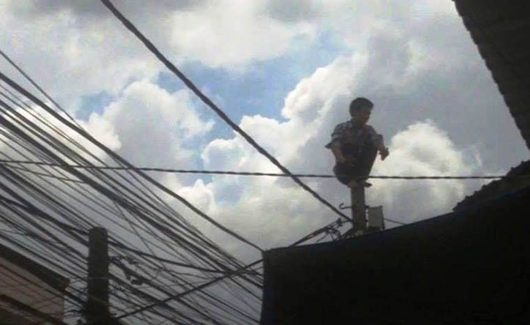 Vụ việc khiến ai chứng kiến cũng một phen khiếp sợ.