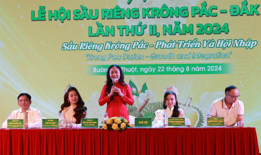 Lễ hội sầu riêng 2024: Sẽ đấu giá 2 "nữ hoàng" tại Đắk Lắk - Hình 2 Le hoi sau rieng 2024: Se dau gia 2