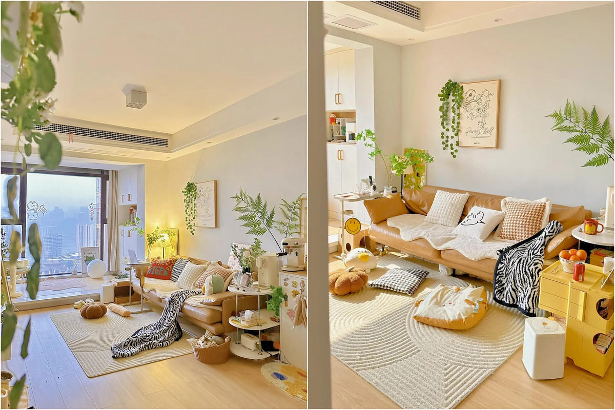 Căn hộ 47m2 ấm cúng "cưng xỉu" của cô gái trẻ - Hình 5 Can ho 47m2 am cung