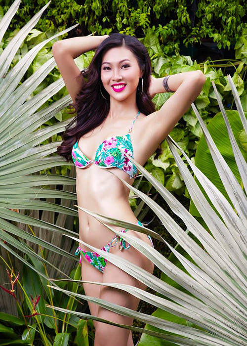 Diệu Ngọc có khá nhiều lợi thế khi trở lại ở mùa thi thứ hai. Cô có độ chín của nhan sắc và chỉ số hình thể hoàn hảo. (Ảnh: Facebook Diệu Ngọc) 