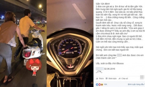 Câu chuyện về người tốt việc tốt thu hút nhiều sự quan tâm của người dùng mạng.