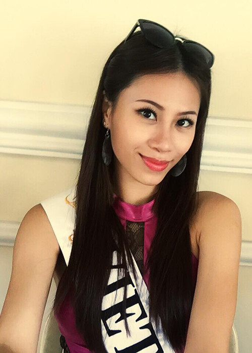 Người đẹp đến từ TP HCM cũng từng tham gia cuộc thi Elite Model Look 2014. Tại cuộc thi này. Cô dừng bước ở top 10 chung cuộc. (Ảnh: Facebook Yến Nhi)