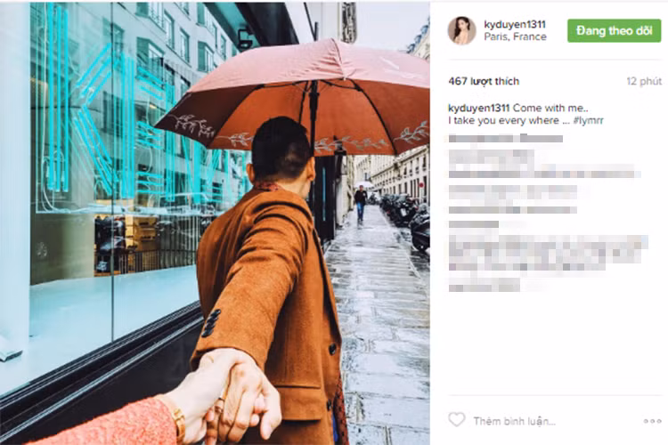 HH Ky Duyen khoe anh ngot ngao ben ban trai giau mat-Hinh-2