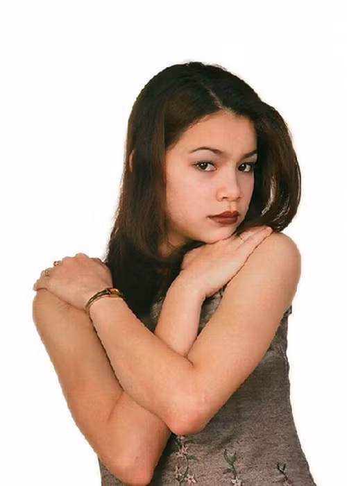 Hà Hồ thuở mới vào làng mẫu. 