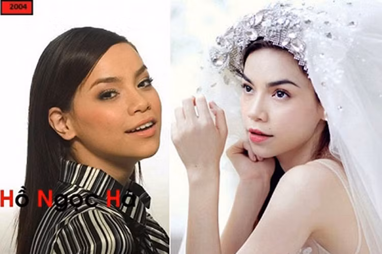 Sau gần 20 năm tham gia nghệ thuật, cô có sự chuyển biến mạnh mẽ về nhan sắc. 