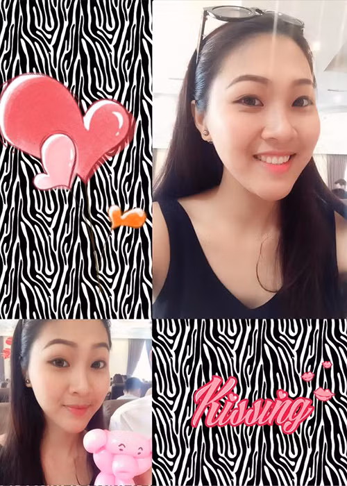 Hoa khôi Diệu Ngọc xinh đẹp, rạng ngời không chỉ trên sân khấu mà còn ở đời thường.