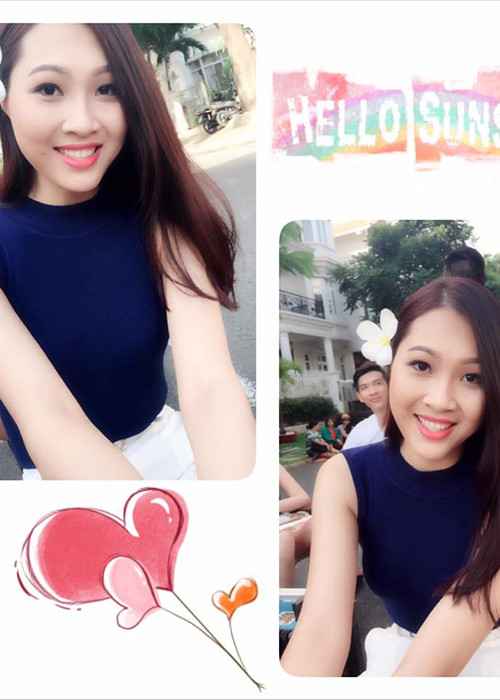 Tân Hoa khôi Áo dài Việt Nam còn được đánh giá có gương mặt đậm chất Á đông.