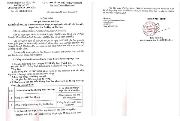 BR-VT: Cong ty Thanh Loi va cac goi thau tien ty tai Con Dao-Hinh-2