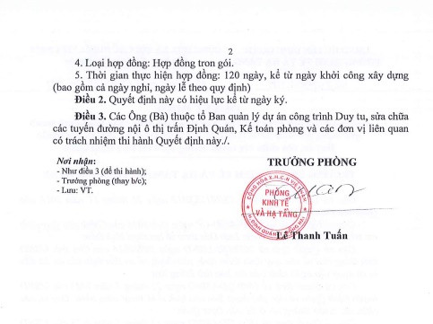 Đồng Nai: Cty Ngọc Tùng 1 ngày trúng 3 gói thầu tại Định Quán - Hình 2 Dong Nai: Cty Ngoc Tung 1 ngay trung 3 goi thau tai Dinh Quan-Hinh-2