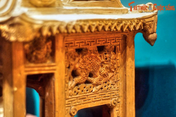 Đặc biệt, các mảng trang trí tinh xảo, được bài trí hài hòa trên công trình cho thấy sự tài hoa của nghệ nhân cũng như con mắt thẩm mỹ tinh tế của những kiến trúc sư Đại Việt thời Trần.