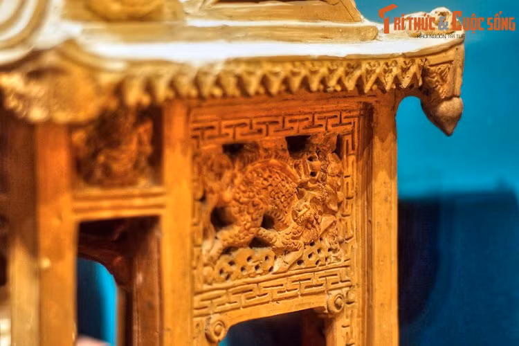 Đặc biệt, các mảng trang trí tinh xảo, được bài trí hài hòa trên công trình cho thấy sự tài hoa của nghệ nhân cũng như con mắt thẩm mỹ tinh tế của những kiến trúc sư Đại Việt thời Trần.