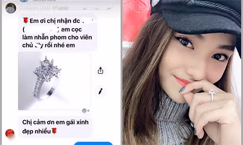 Su that bat ngo dang sau chiec nhan kim cuong cua Hong Que