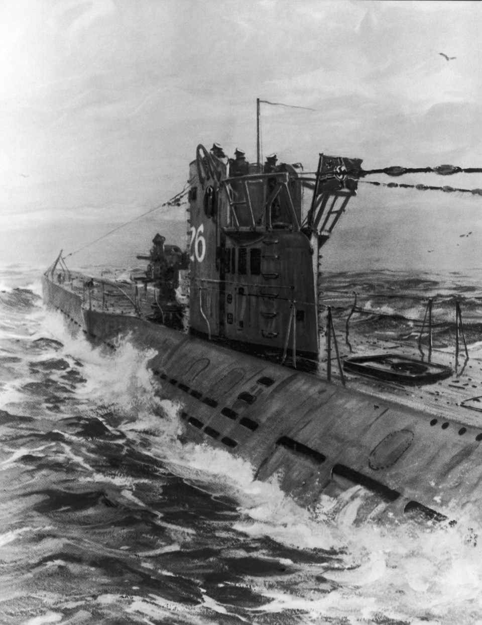 Tàu ngầm U-boat được coi là "hung thần biển cả" thời Thế chiến 2.