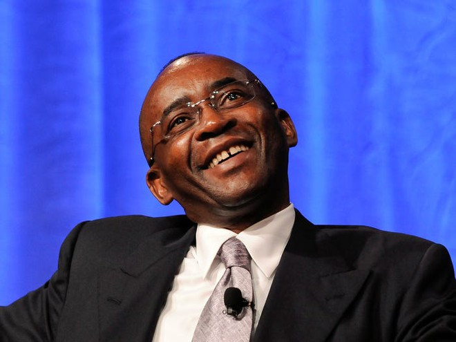 Strive Masiyiwa - Zimbabwe (2,8 tỷ USD): Vị tỷ phú là người sáng lập và nắm giữ 50% cổ phần tại nhà mạng di động Econet Wireless Zimbabwe. Ông cũng sở hữu hơn 50% tại Liquid Telecom, một công ty tư nhân chuyên cung cấp dịch vụ cáp quang và vệ tinh cho các công ty viễn thông ở khắp châu Phi. Ảnh: Reuters.