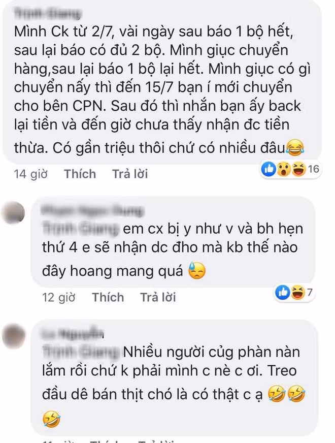 Sau on ao ban hang nhu 'gie rach', hot girl tiep tuc bi 'to' quyt tien