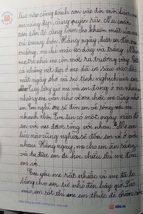 Bai van ta me 'rang vang khe sau lan moi do' cua HS lop 5 gay xon xao-Hinh-2