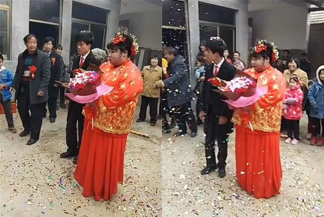 Thai do bat thuong cua co dau to gap doi chu re gay xon xao