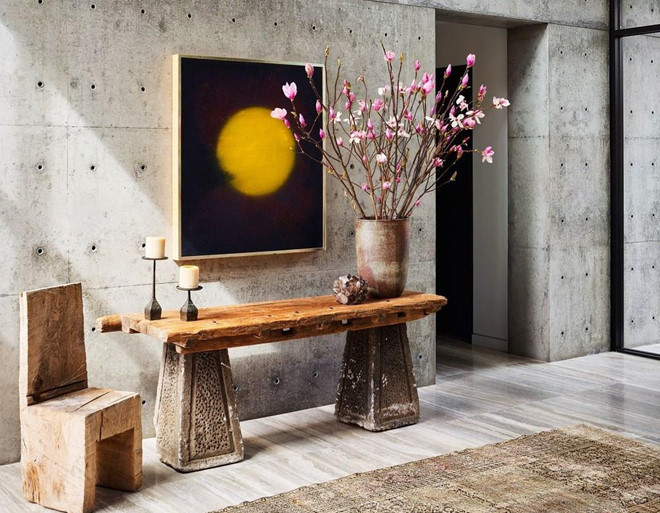 Rất nhiều sự đơn sơ, mộc mạc có thể được tìm thấy khắp mọi nơi trong căn biệt thự của Sharapova.