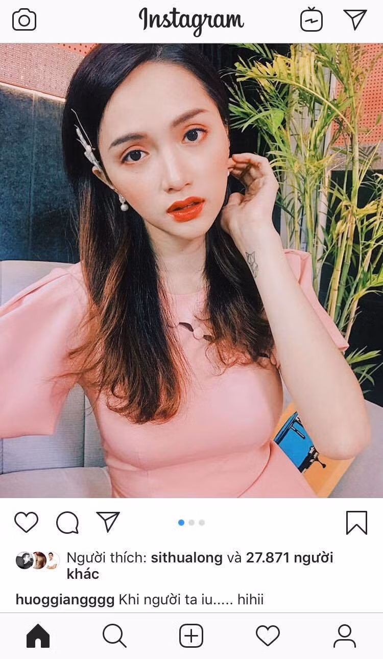 Huong Giang up mo chuyen yeu duong khien fan nghi ngo co tinh moi