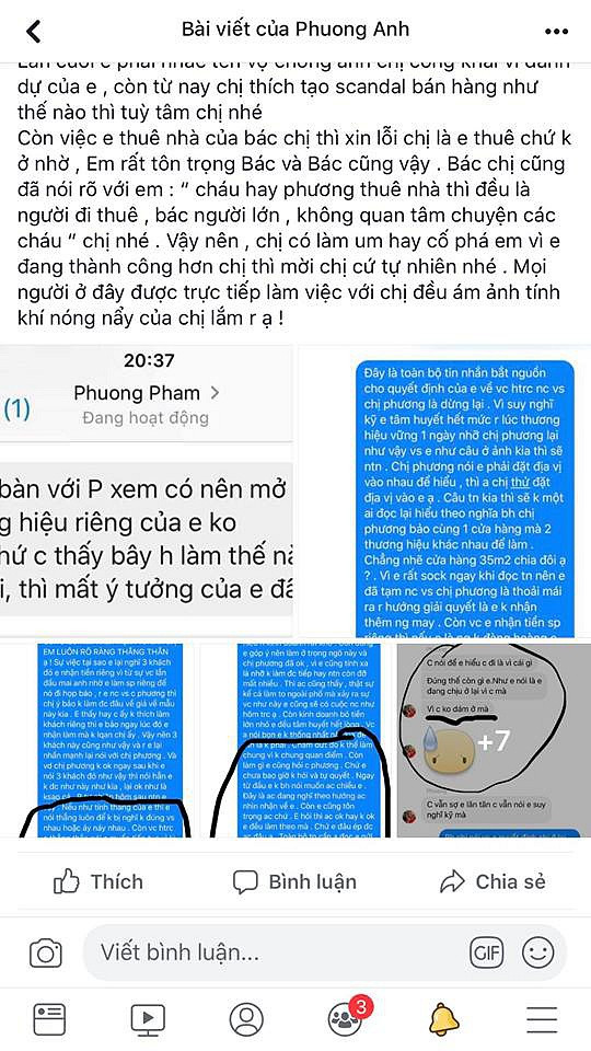 Manh Truong “dap tra” khi vo bi nu dong nghiep dang dan noi xau