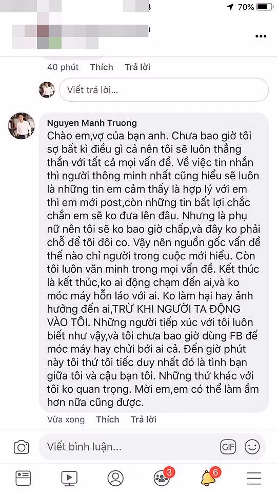 Manh Truong “dap tra” khi vo bi nu dong nghiep dang dan noi xau-Hinh-2
