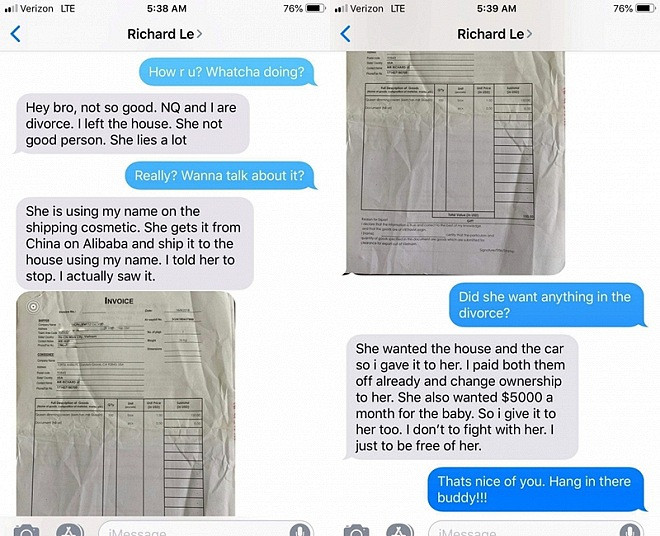 Ngoc Quyen vach tran ly do bi chong cu Viet kieu noi xau hau ly hon