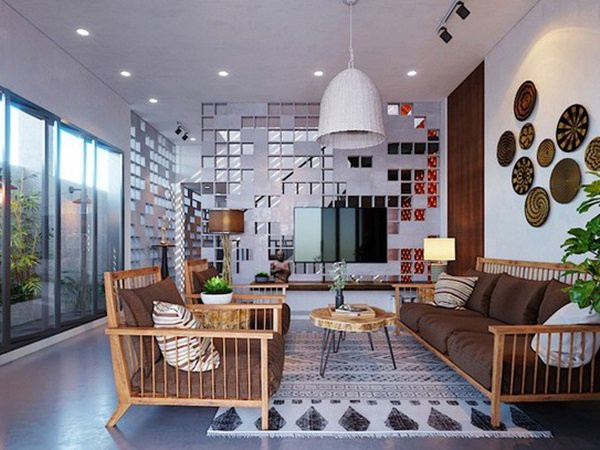 Từng chi tiết đều không đụng hàng.