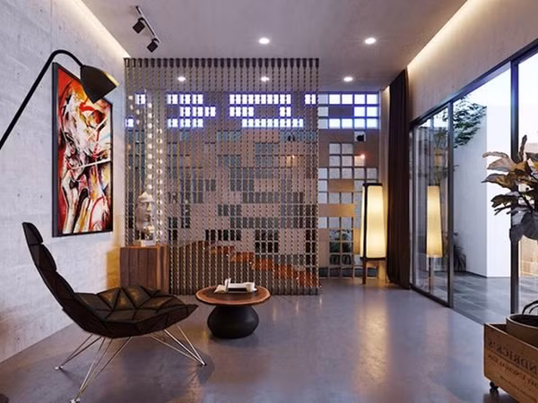 Loat kieu noi that go moc van khien ngoi nha dep nao long