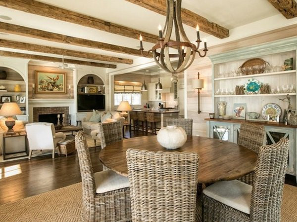 “Vũ điệu” của gỗ trên từng đồ vật.