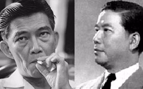 Ngô Đình Diệm (Phải) và Ngô Đình Nhu.