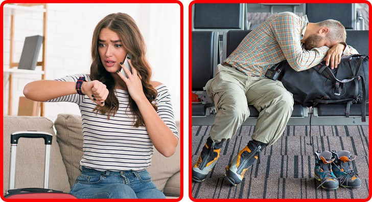 Quản lý thời gian một cách hợp lý. Bạn nên đến sân bay 2 đến 3 giờ trước khi khởi hành. Nhưng đôi khi thời gian đó quá nhiều và bạn phải mất thời gian chờ đợi. Hãy thử sử dụng các ứng dụng cho chuyến bay. Nếu bạn đến sớm hơn ít nhất 1,5 giờ, bạn có thể không bị muộn, đặc biệt là khi bạn làm thủ tục trực tuyến từ trước.